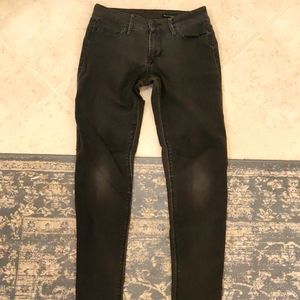 Black Orchid High Rise Skinny Black Jeans Country Chic Vintage Y2K Size 28